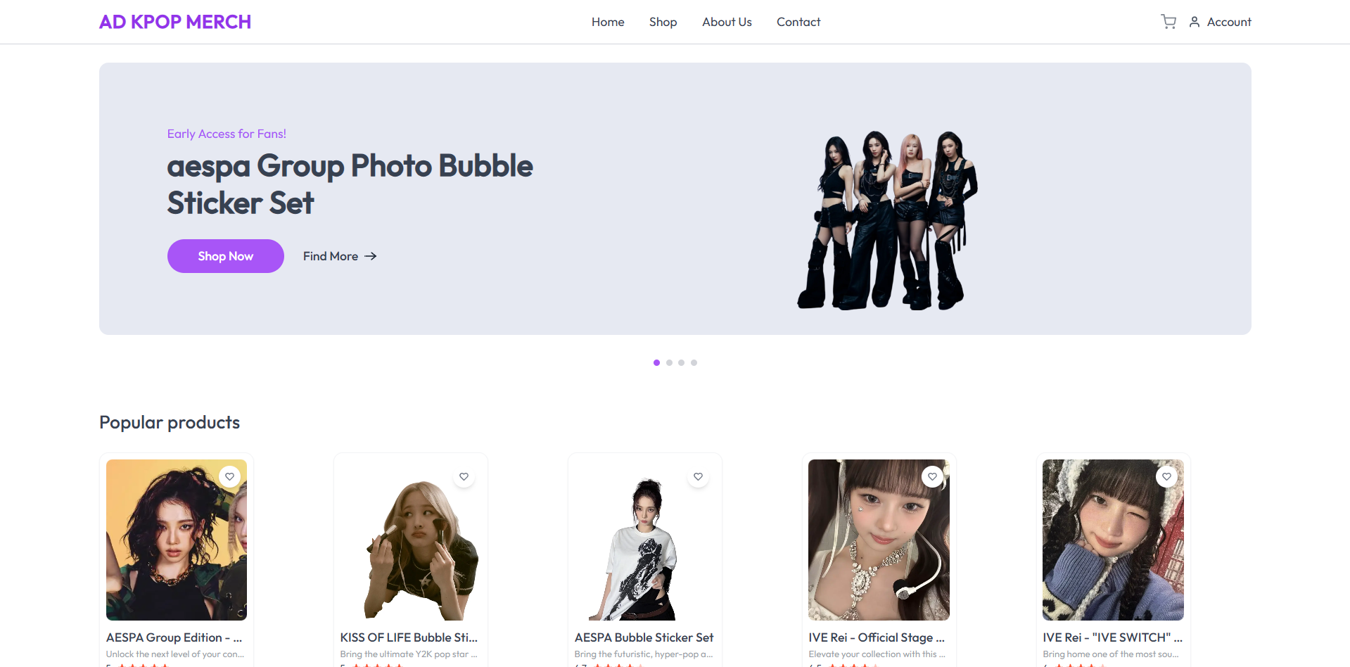 AD-KPOP MERCH Preview